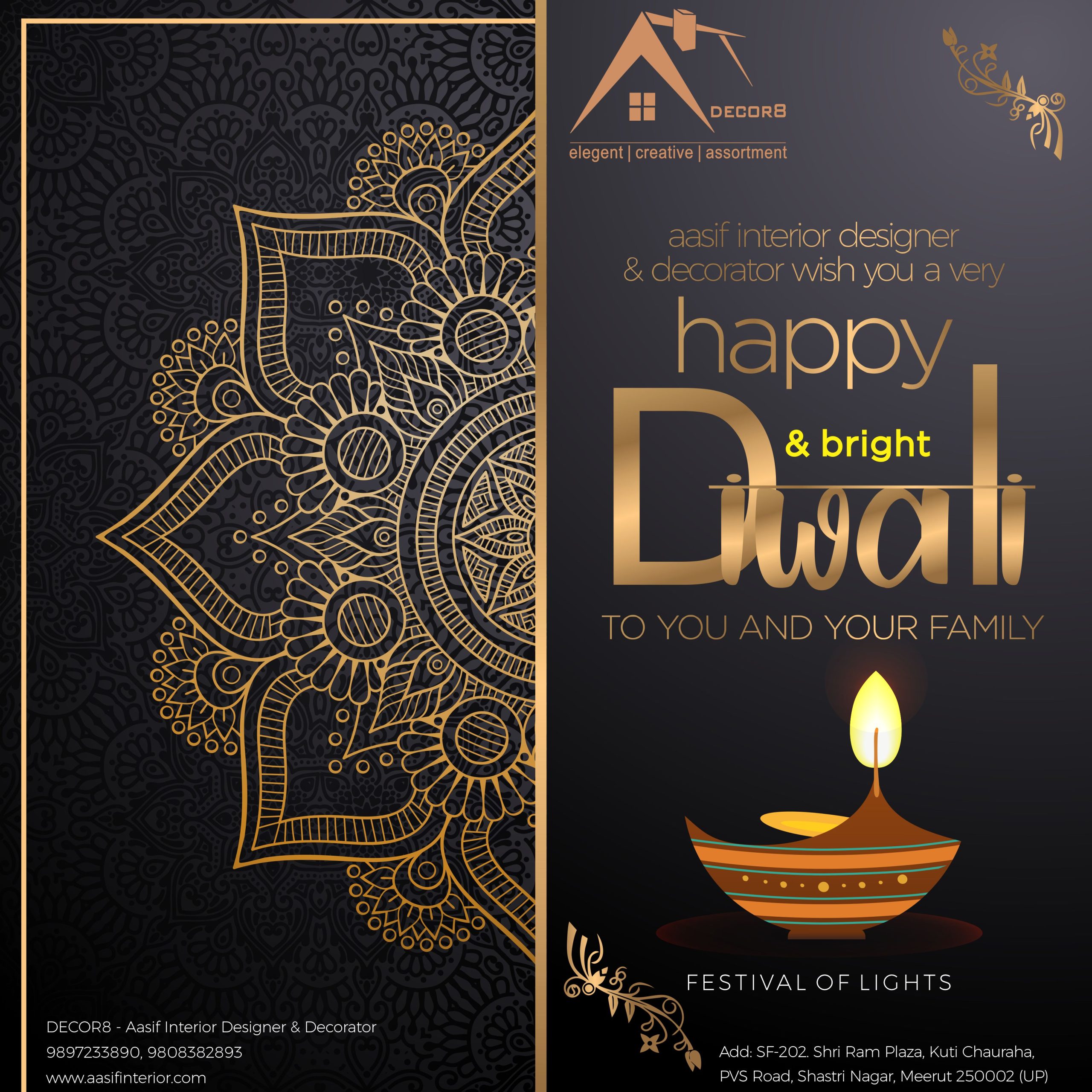 Elevating Diwali Decor: Fusion of Festive Traditions and Interior Design